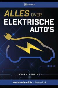 kaft van het boek alles over elektrische auto's